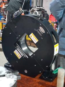 Quality 4 Jaw Independent Chuck 360mm Pneumatic Lathe High Precision Chuck Lingman Machinery wholesale