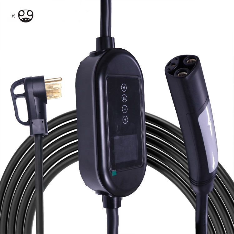 3.7KW EV Charger with Type 2 Female Charging Plug and Indicator Light
