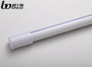 Quality Nordic Curtain Rod Simple White Black Silent Aluminum Alloy Roman Rod Single and Double Rod Custom Curtain Track wholesale