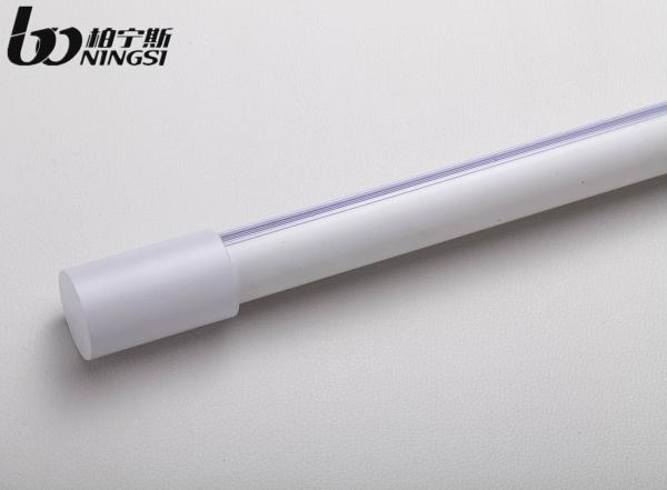 Nordic Curtain Rod Simple White Black Silent Aluminum Alloy Roman Rod Single and