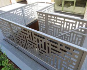 Quality Balcon Modern Aluminum Stair Railing Outdoor Balustrade System wholesale