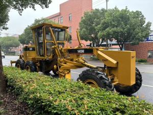 Quality Original Japan 140H Caterpillar Motor Grader Second Hand Safety Operation wholesale