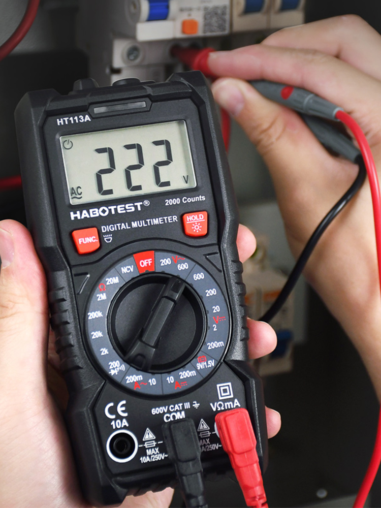 200Ohm 200mV 200mA Handheld Digital Multimeter