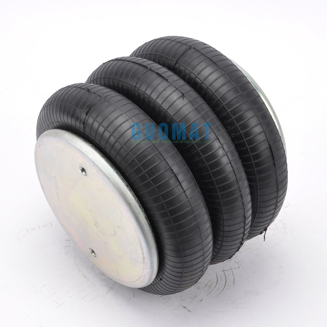 Air Lift Airbag 3b12-304 Triple Convoluted Air Bellows Universal Pneumatic Spring