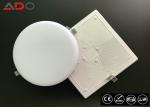 18 Watt 6500k 80Ra 1800LM Round LED Panel Light Recessed Rimless Aluminum