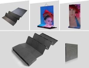 Quality Floor / Wall Mount Retail LED Display , P6 Flexible LED Video Screen 32×32 Pixels wholesale