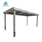 4 X 4 / 4 X 8ft Outdoor Event Stage Deck , Stage Rigging Equipment For Band