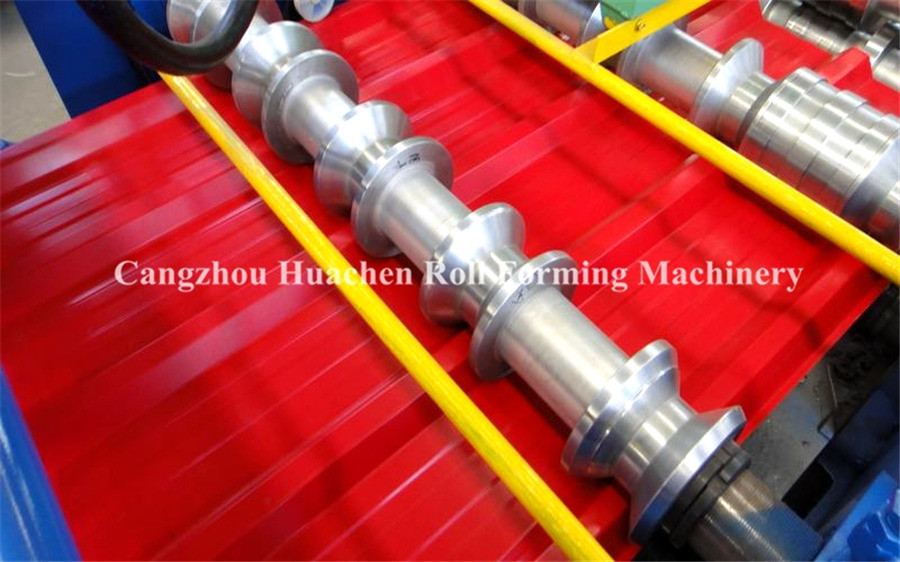 Corrugated Metal Roofing Sheet Roll Forming Machine 4.5T Fully Automatic