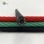 PP 6 Strand Playground Combination Rope Outdoor Abrasion Resistant 16mm