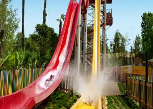 Quality Durable Fiberglass High Speed Slide Amazing Water Parks Around The World Outdoor wholesale