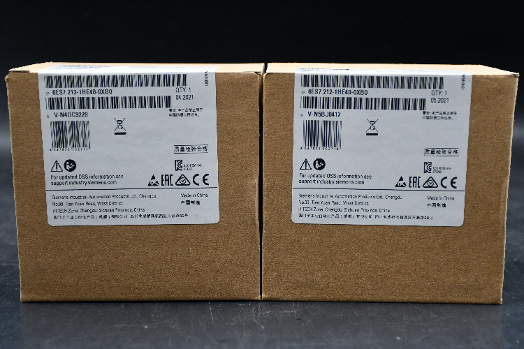 Siemens S7-1200 PLC CPU - 8 (Digital Input, 2 switch as Analogue Input) Inputs, 6 (Digital Output, Relay Output