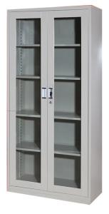 Quality Glass Swing Door Metal Filing Cabinet 1850*850*400 wholesale