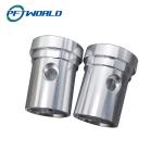 Machined CNC Aluminum Parts Bright Silvery Anodizing Aluminum Parts