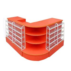 Quality Cash Register Supermarket Checkout Counter For Grocery Store Equipment wholesale