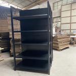 Convenience Store Gondola Retail Shelving 4 Post Display Rack Customized