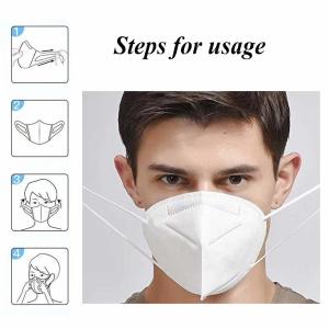 Quality KN95 Disposable Protective Face Mask With Low Breathing Resistance wholesale
