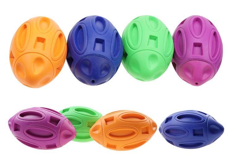 Dogs Squeaky Dog Foot Ball Toy Indestructible Dog Toy for Small Medium