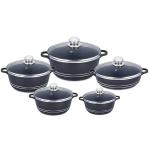 OEM/ODM Kitchen Pots Granite Aluminum Pans And Pots Double Bottom Nonstick