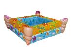 1-12 Players Coin Operated Arcade Machines Fiberglass Fishing Pond