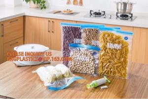 Quality Vacuum Food Sealer Bags embossed insulated plastic vaccum bag frozen food saver BAGS Textured Vacuum Storage Roll Bag F wholesale
