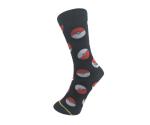 Custom Trendy Men Happy Crazy Socks Funny Dress Sock Personalised
