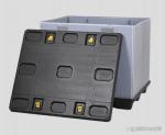 Customers Logo Plastic Pallet Box Polypropylene Plastic Pallet Containers