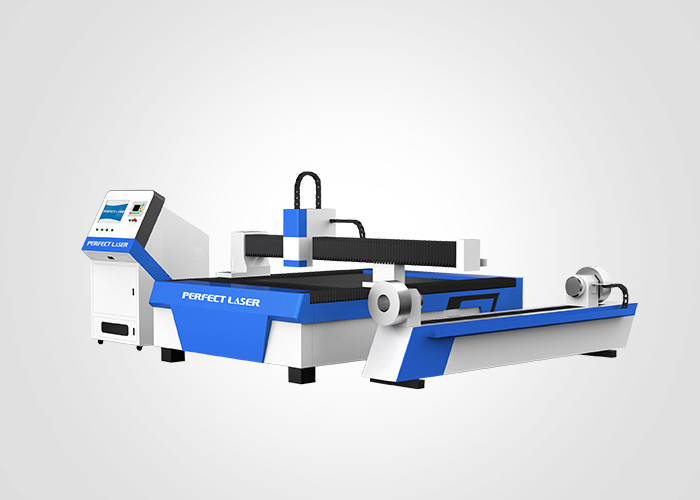 2kw Fiber Laser Cutting Machine 90m/ Min Round Square Tube Oxygen nitrogen