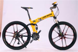 Quality High quality OEM logo Shimano hidraulic disc brake 30 speed aluminium alloy folding travel mountain bicycle wholesale