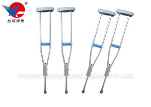 Quality Anti Slip Medical Walking Crutches , Aluminum Alloy Adjustable Walking Cane wholesale
