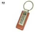 Customized Heavy Engraved Couple Keychains , Antique Personalized Name Keyrings