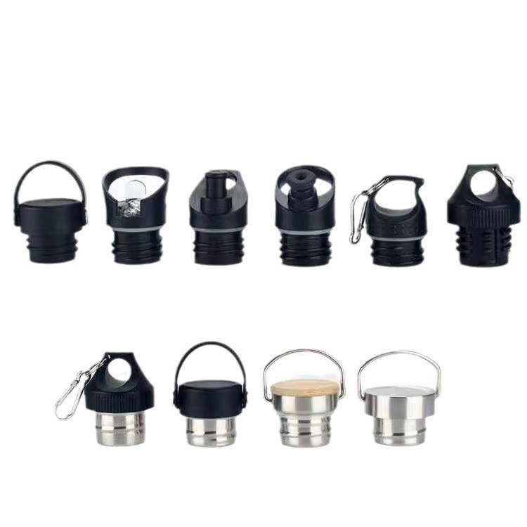 20oz Aluminum Water Bottles Bulk Reusable Water Bottles Lightweight Leak Proof Aluminum Sports With Twist Cap Buckle For Gym Hiking Cycling Camping