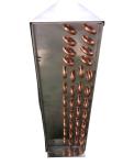 Refrigeration Chiller Condenser Coil Water Cooled Louver Fin