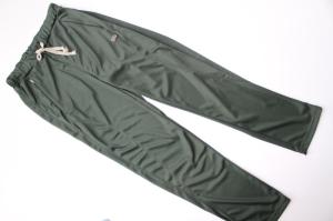 Quality Black Oliv Uchia Ladies Knitted Track Pants YKK Zipper 100% Polyester wholesale