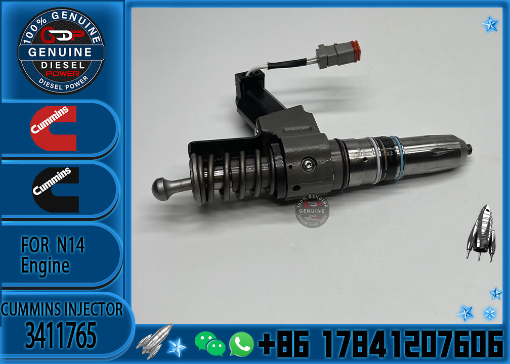 3411765 New High Quality Diesel N14 Common Rail Fuel Injector 3411766 3652541 3411767 3652542