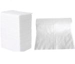 White Diamond Spunlace Cleaning Wipes , Floor Disposable Dry Dusting Cloths