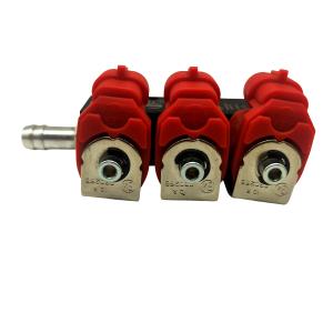 Quality LLANO LN-VTK03 Injector Rail For 3 Cylinder 3 Ohm LPG CNG Cars wholesale