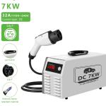 e-mingze New 7KW DC Charger GBT Portable Fast EVSE Charging Station Mobile