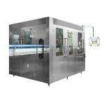 3in1 22000BPH Glass Bottle Filling Machine Milk Glass Bottle Packing Machine
