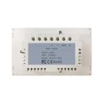 220V WIFI Smart Wall Light Switch 120*72*34 Mm Control Via Smart Phone