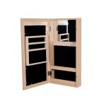 MDF Panel OEM Wall Mounted Wooden Jewelry Cabinet 30cm Length