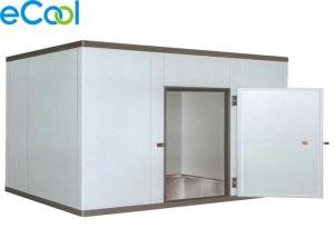 Quality Mini Restaurant Commercial Cold Storage , PU Panel Walk In Refrigerator wholesale
