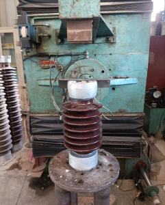 Quality High Strength Porcelain C-120 Station Post Insulator ANSI TR-208 Brown Glaze wholesale