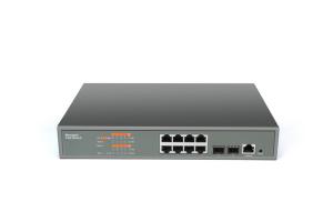 Quality Ethernet Managed 8 Port Poe Switch / Ethernet Poe Switch Electric 4KV Surge Protection wholesale