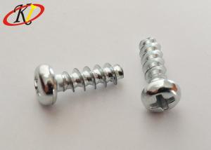 Quality White Zinc Cross Recessed Pan Head PT Thread Screws for Thermoplastic wholesale