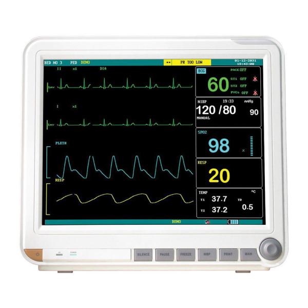Hospital ICU Multi Parameter Patients Monitor Machine China Supplier PDJ-5000 15