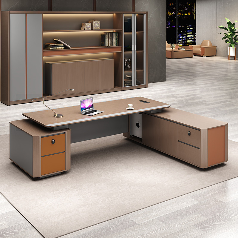 Modern Office Furniture Office Desk Table Executive Desk Manager L Shaped Mdf Table