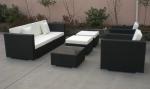 6pcs cheap garden rattan sofa