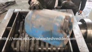 Quality Metal Drum Shred Tech Shredder , Plastic Bottle Grinding Machine Simple Maintenance wholesale