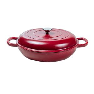 Quality 3L Cast Iron Dutch Oven Non Stick Dutch Oven Self Circulating Design wholesale