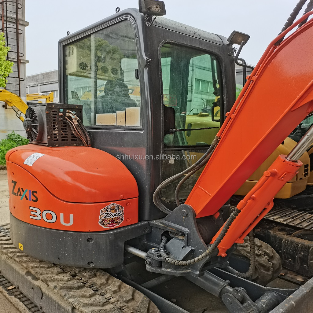 Bestselling HITACHI 30U Hydraulic Crawler excavator Second hand Nice quality/Used digging machine HITACHI 30U hot sale